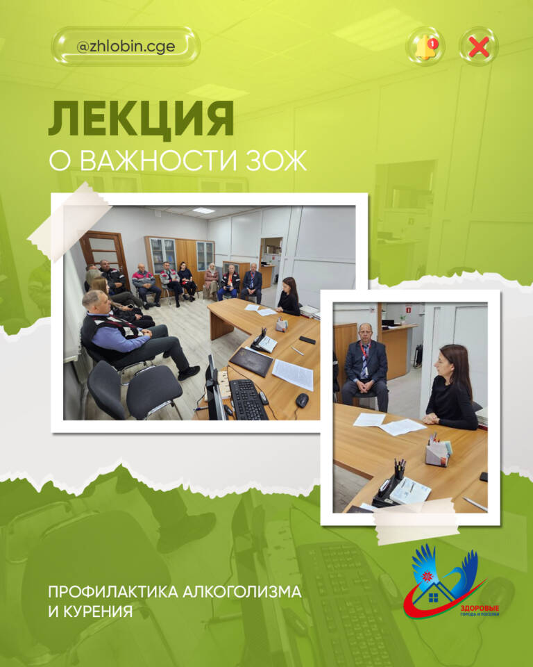 Лекция для сотрудников Жлобинского межрайонного отделения филиала Госэнергонадзора по Гомельской области.